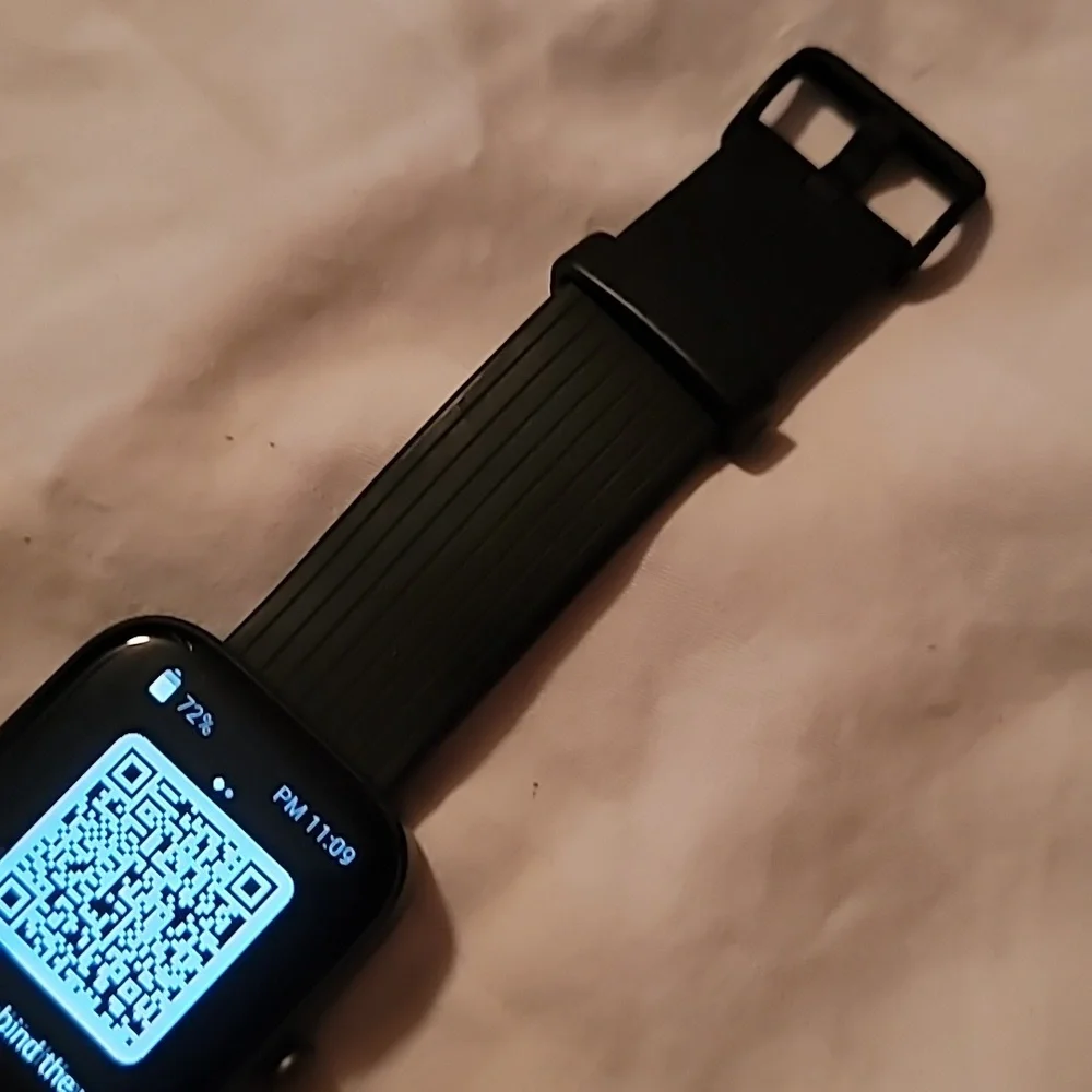 Amazfit BIP 3‎ Pro by Zepp Smart Fitness Watch With Charger Black Band